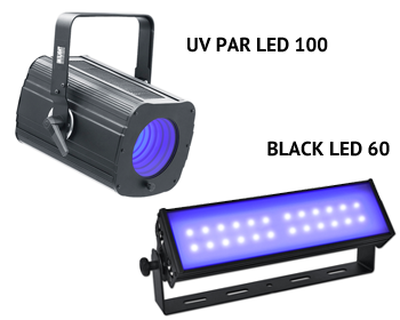 Новые светильники ультрафиолетового света со светодиодным источником